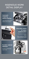Machine à faire des gyozas semi-automatique, mini-moteur électrique, fabrication japonaise, usage commercial, haute capacité