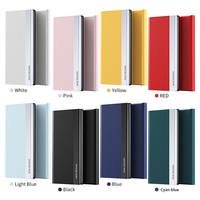 Coque de Téléphone Magnétique à Rabat en Cuir de Luxe avec Protection d'Appareil Photo Intégrale 360 pour Samsung Galaxy S22 S23 S24 S25 Ultra