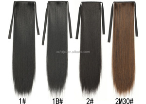 Extensiones <span class=keywords><strong>de</strong></span> <span class=keywords><strong>Cabello</strong></span> Sintético Liso Largo Pre-Adherido al por Mayor Baratas <span class=keywords><strong>para</strong></span> Mujeres Negras, Fibra <span class=keywords><strong>de</strong></span> Alta Temperatura - Product Image 2