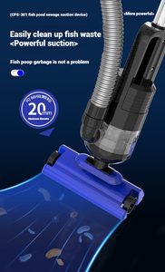 SUNSUN CPS-301 Poderosa sucção alta eficiência fishpond Piscina esgoto sucção <span class=keywords><strong>Cleaner</strong></span>