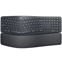 Clavier ergonomique sans fil Logitech ERGO K860, double mode, Logi Bolt 109, clavier à touches complètes avec repose-poignets pour la saisie au bureau