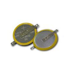 Free shipping superior quality round Small's cell 3,7 V LIR2032 button coin battery with welding foot battery Li(NiCoMn) o2 Battery new lithium battery for watch - Product Image 1