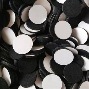 Tự dính chống trầy xước và chống trượt vuông cảm thấy đồ nội thất pad để bảo vệ sàn Bàn và ghế miếng đệm chân, cảm thấy miếng đệm chân - Product Image 3