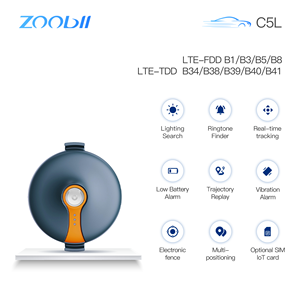 Rastreador <span class=keywords><strong>GPS</strong></span> para Perros 4G LTE WiFi GSM GPRS LBS, Collar para Mascotas en Tiempo Real, Impermeable, Valla Virtual, Zumbador, Luz Estroboscópica, Aplicación Android, 1 Año - Product Image 1