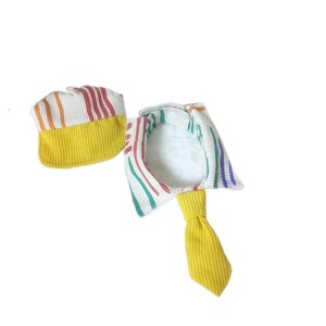 Pet Tie Baseball <b>Cap</b> Dog <b>Flat</b> <b>Cap</b> Cat Hat Small To Medium Dogs Breathable <b>Summer</b> Leisure Style - Product Image 5