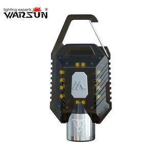 مصباح يدوي قابل لإعادة الشحن WARSUN G3 للاستخدام الخارجي بقوة 800 لومن، مقاوم للماء IPX5، مصدر ضوء <span class=keywords><strong>LED</strong></span> محمول مع مغناطيس وحلقة مفاتيح وإضاءة جانبية، مصباح صغير كهدية - Product Image 5