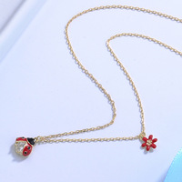 Bijoux fins, collier avec pendentif en forme d'œuf de scarabée en argent sterling 925 pour femmes