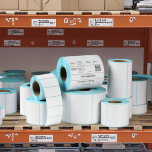 Étiquettes d'expédition adhésives thermiques directes, sensibles à la chaleur et contenant des informations d'emballage - Product Image 6