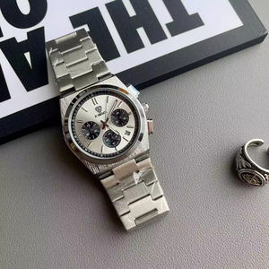 Nuevo reloj de cuarzo de lujo para hombre, reloj deportivo para hombre, resistente al agua, fecha luminosa, cronógrafo, relojes de acero inoxidable para hombre - Product Image 3