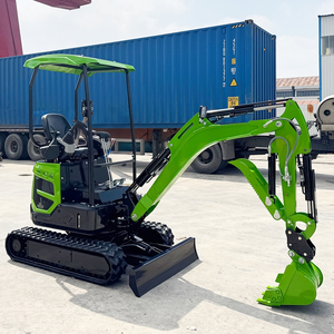 Mini-excavatrice 1,8 tonne CE EPA à prix de gros, machine de terrassement, petite pelle hydraulique diesel sur chenilles pour usage domestique, micro-pelle - Product Image 5