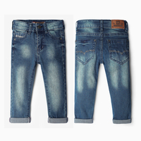 Usine de production Pantalon Jean Celana Kustom Enfants Enfants Denim Pantalon Long Boutique Garçons Skinny Jeans Personnaliser Jeans