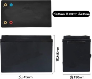 Kit de batería de 12V, 24V, 48V, caja de batería DIY, 100ah, <span class=keywords><strong>120ah</strong></span>, 200ah, Lifepo4, batería de litio, celdas solares DIY, caja vacía de plástico impermeable - Product Image 5