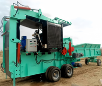 Machine de broyage de bois à biomasse à moteur diesel, prix compétitif, qualité fiable