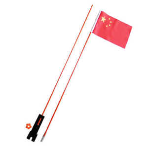 Fibra de seguridad naranja diferentes tamaños fibra de vidrio triángulo bandera - Product Image 6