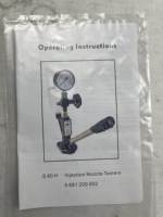 Probador de Inyectores de Boquilla de Combustible Diésel de Fábrica S60H Analizador de Presión del Motor Common Rail con Bomba Manual de Calibración y Lector de Códigos