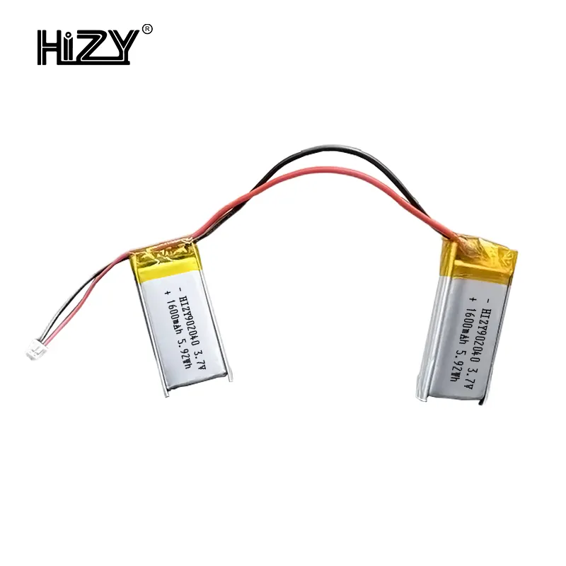 Batterie Rechargeable au Lithium polymère de haute qualité 902040 3.7V 1600mah