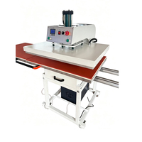 Presse à chaleur hydraulique 60x80cm à double station pour sublimation et transfert par glissement pour T-shirts