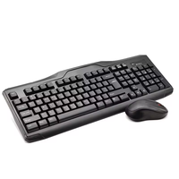 Langue personnalisée 9851 clavier et souris sans fil pleine grandeur 104 touches USB résistant à l'eau ergonomique OEM
