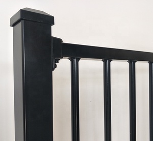 Thép hàng rào palisade cong hàng đầu hình ống hàng rào Vòng palisade hàng rào - Product Image 3
