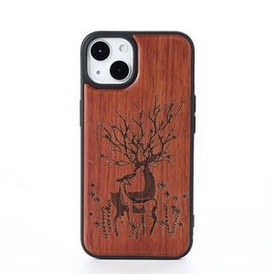 Logo Tùy Chỉnh Vỏ Điện Thoại Di Động TPU Vỏ Gỗ Tre Khắc Vỏ Điện Thoại Cho <span class=keywords><strong>Iphone</strong></span> 11Pro MAX - Product Image 6