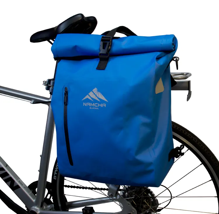 Bike Backpack SINO Bicycle Single Pannier Backpack Bag Cycling Frame Bag For Bike Shoulder Bags 3 In 1 Outdoor Travel 100% Waterproof