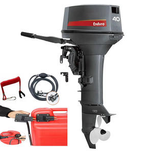 محرك قارب ياماها ثنائي الشوط يعمل بالبنزين بقوة 40 حصان ذو رأس مسطح للبيع - Product Image 1