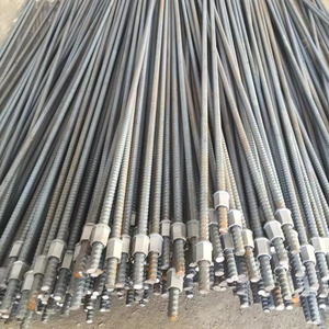 Roof Anchor for Tunneling Right-Handed Anchor Rock Bolt for Mining Support Resin <strong>Rebar</strong> Rock Bolt Fully Ribbed Rock Bolt - Product Image 2