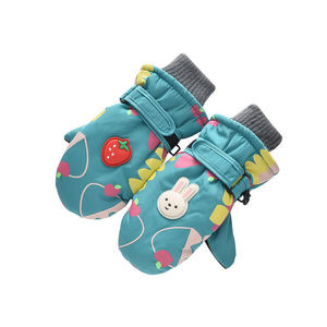 Gants de Ski imperméables pour enfant, accessoire de sport, protège <span class=keywords><strong>du</strong></span> froid et des boissons chaudes, pour l'hiver, - Product Image 2