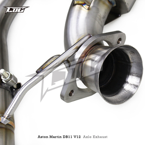 BSK ท่อไอเสียด้านหลังเพลารถสำหรับ V12 DB11 Aston Martin 5.2L <span class=keywords><strong>2016</strong></span>-2019ท่อสแตนเลสระบบไอเสีย catback เสียงที่ใช้งานอยู่ - Product Image 2