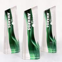 Trophée en cristal gravé avec logo personnalisé de taille professionnelle, technologie d'impression, pour l'honneur d'une équipe ou un souvenir personnel