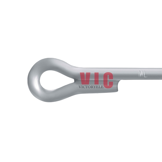 Steel Hot Dip Galvanized Ground Pole Line Hardware Welded Stay Rod