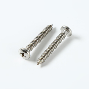 Tornillos Autorroscantes de Cabeza Plana de Acero Inoxidable 304 Yuntian, Niquelados, GBT 845 Grado A, Fijaciones Industriales - Product Image 4