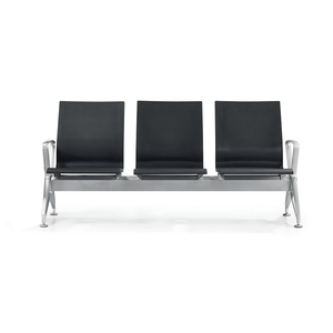 Silla de espera robusta para espacios públicos, banco de recepción comercial para aeropuerto, estación de metro, hospital - Product Image 1