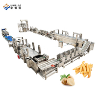 Machine industrielle automatique pour frites de patate douce, coupe-cassava, équipement pour flocons de pommes de terre, pour légumes, usine personnalisée
