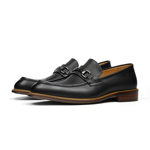 Nouvelles chaussures de ville en cuir véritable – élégantes, en cuir souple, à enfiler, confortables et respirantes - Product Image 1