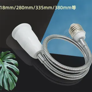 Đèn chủ <span class=keywords><strong>G24</strong></span> E27 E26 E14 GU10 adapter nhựa cơ sở bóng đèn phù hợp ánh sáng chủ ổ cắm E27 E27 B22 vít ổ cắm - Product Image 1