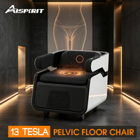 Chaise de stimulation électromagnétique focalisée à haute intensité (EMS) 13 Tesla pour le plancher pelvien, unisexe, pour salon d'esthétique