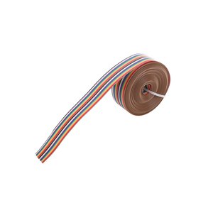 Cable plano tipo arcoíris Eowpower de 20 pines, 5 metros (1,52 m) de longitud, calibre 28, conductor de cobre, aislamiento de PVC - Product Image 2