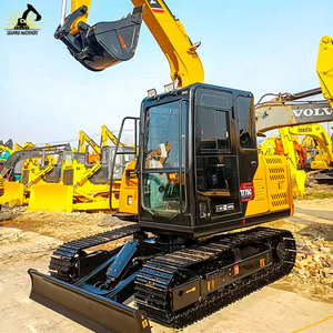 Potente maniobrable y versátil con motor Isuzu Premium y sistema hidráulico Sany SY75 Excavadora usada para construcción de carreteras - Product Image 1