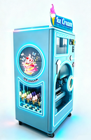 Nouvelle machine distributrice automatique intelligente de crème glacée en cornet pour parcs d'attractions et usage commercial