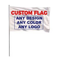 Banderoles et drapeaux sportifs personnalisés en polyester durable, impression numérique pour l'éducation, les agences de voyage, les événements sportifs, les activités de plein air