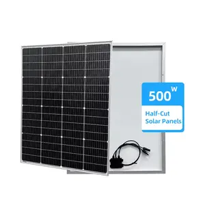 Solar Panels Photovoltaic Solar Power Panels PV Module US Stock Monocrystalline Silicon 435W 500W 550W 600W 670W Sola Panel