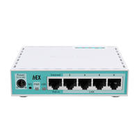 Routeur Gigabit Mikrotik E50UG Cinq ports LAN Dual-Core Pare-feu intégré 802.11ac Utilisation professionnelle Garantie de 12 mois