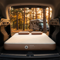 Hersteller Camping-Luftbett Matratze Tragbar für Outdoor-Schlafzimmer Nutzung für 2 Personen PVC Neues Material USB-Pumpe