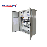Armoire de distribution électrique extérieure basse tension avec panneau de commande de commutateur de transfert automatique et boîtier de distribution électrique