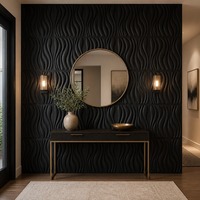 Soldes de Noël : Panneau mural décoratif moderne en PVC 3D gaufré, imperméable et ignifuge, pour carrelage domestique DIY, lot cadeau, vente en gros