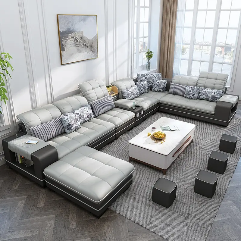Living room new design modern fashion sofa cushion washable sectional latex velvet luxury velvet corner sofa furniture retailer