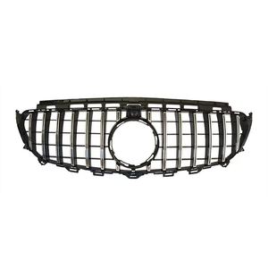 Pour W213 (pré-lifting 2016-2020) Mercedes <span class=keywords><strong>Classe</strong></span> E E200/E260/E300 AMG GT/E63S/MB Style Grille avant (<span class=keywords><strong>Panamericana</strong></span>/Star Grille) - Product Image 3