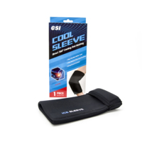 Manchon de compression en gel réutilisable CSI 360 pour genou, coude et bras – Compresse chaude/froide pour blessures sportives et soulagement de l'arthrite