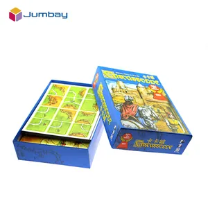 Professional customization board game with dices and pawns kids indoor board games top 100